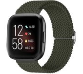 Strap for Fitbit Versa3 4 Band Braided Solo Loop Adjustable Wristband Bracelet for Fitbit Versa Sense/Sense2 Sports Watchband