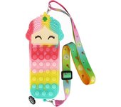 GRAFOPLAS PORTATODO PRINCESA BUBBLES SILICONA BITS&BOBS SILICONA INFANTIL 40x70x195 Cms.
