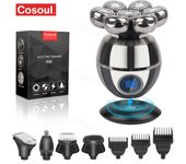 Shaver for Men Electric Shaver Bald Head Shaver 5 in 1 Hair Clipper for Bald Man Beard Trimmer Shaving Machine Bald Head Razor 7