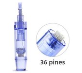 50/100pcs Dermapen A1 A6 Microneedle Cartridge Round Nano 12 36 42Pin Replacement Needle Cartridge For Ultima A1 Microneedling