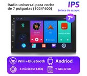 9/7/10in 2Din Car Autoradio 2Din Car Radio Wireless Carplay Android Auto Radio Car Multimedia Player GPS Bluetooth Touch Screen
