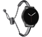 20mm Slim Jewelry Strap for Samsung Galaxy Watch 4 5 6 40mm 44mm 6 Classic Active 2 Women Metal Chain Band for Huawei GT3/2 42mm