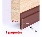 Door Draft Stopper, Under Door Sweep for Exterior & Interior Doors, Weather Stripping Door Seal,Self Adhesive Door Bottom Seal