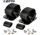 ZTTO Bicycle Fork Mount Car Roof Rack Support Quick Release Thru Axle Carrier MTB Road Bike Front Fork Block Stand Holder Racks