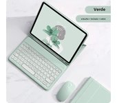 Covers For iPad Pro 11 2024 Keyboard Case For iPad 8th 9th 10th Generation Case Air 11 Air 5 10.2 Mini 6 Funda Keyboard Case