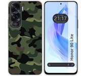 Funda Silicona para Huawei Honor 90 Lite 5G diseño Camuflaje Dibujos