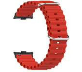 Ocean Silicone Strap For Xiaomi Mi Band 9 Pro 8 Pro Smart Watch Bracelet Watchband Redmi Watch 4 5 Soft Sport Wristband Correa