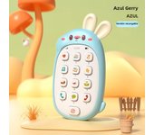 Baby Teether Simulation Mobile Phone 0-1 Year Old Children Music Phone Toy Early Education Educational Story Machine