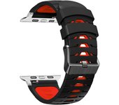 Breathable Silicone Strap For Apple Watch Ultra2 49mm Band Bracelet Wristband For Apple Watch Series 9 8 7 SE 6 45 44 42 41 38mm