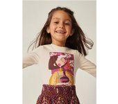 Camiseta Mayoral Manga Larga Serigrafía - Partes de Arriba Niña