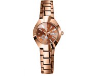 Smartwatches Reloj de mujer, reloj analógico de acero inoxidable de pulsera pequeña, reloj de cuarzo de lujo informal, resistente al agua, con fecha de día para mujer