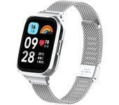 Stainless Steel Strap for Redmi Watch 3 Active Smart Watch Loop Bracelet Metal Case Protector for Redmi Watch 3 Lite Acessories