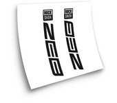 Pegatinas compatibles con horquilla bici Rock Shox Zeb troquelado 2021