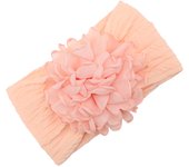 Chiffon Flower Nylon Baby Headbands Children's Hair Bands Infant Soft High Elastic Headdress Solid Boys Girls Hair Accessories