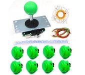 Jp Original Sanwa 8YT Joystick Obsf 30 Push Button Octagonal Restrictor Zero Delay Neo Geo Coin Pusher Arcade Game Machine Diy