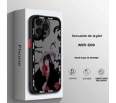 Anime N-Narutos Akatsukis Itachis Phone Case For iPhone 15 14 13 12 11 XS Mini Pro Max XR X Matte Frosted Translucent Cover