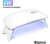 6W Mini Nail Dryer Machine Portable 6 LED UV Manicure Lamp Home Use Nail Lamp For Drying Polish Varnish With USB Cable