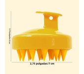 2Pcs Plastic Silicone Salon Massage Comb Hair Washing Comb Bath Comb Easy Foaming Head Massage Brush Hair Shower Brush Home Tool