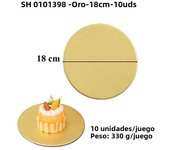 Golden Coated Round Cake Board Diameter 10-30CM Available Cake Cardboard Cake Dessert Tray Pastry Circle Cardboard Base