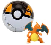 Pokemon Elf Ball Figure Pikachu Charizard Blastoise Mewtwo Pocket Monster Variant Pokeball Deformation Toys Action Model Gift