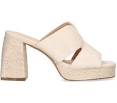 SANDALIA ZUECO ETIKA 30009 ARGAGA, MUJER BEIGE