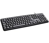 Teclado Español Oficina Conector USB - Negro (Español) PCT208