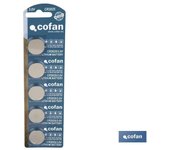 Pila botón cr2016/3,0v venta unitaria   caja 5 unid.