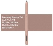 Silicone Pencil Case Tablet Touch Stylus Pen Cover Solid Color for Samsung Galaxy Tab S6 Lite S7 FE S8 Ultra S9 Plus