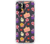 Funda Silicona Antigolpes para Oppo Find X5 5G diseño Dulces 01 Dibujos