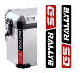 Kit de pegatinas adhesivas de vinilo Maletas BMW GS RALLYE 1300 1250 1200 GS - 2 unidades  - Calidad alta - Fácil de aplicar - Marca PixelArt!