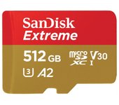 SanDisk Extreme 512 GB MicroSDHC UHS-I Clase 10