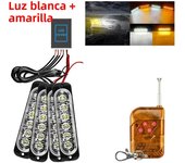 24LED Wireless Car Strobe Emergency Signal Flash Warn Light 12-24V Trailer Automatic Diode Truck Modification Accessories Modify