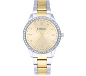 Radiant Reloj Mujer Universe 38mm Ipg Dial Bitone Ipg Braz Metal 3 Atm