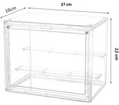 1Pcs Three Layer Acrylic Display Case Transparent Ladder Handmade Anime Car Model Blind Box Storage Box Jewelry Sorting Box