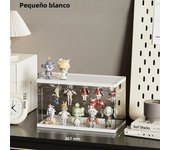 Clear Ladder Model Box Display Case Dustproof Showcase for Collection Figures Box Storage Stand Doll Toy Organizer Showcase