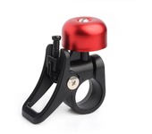 Bell Horn Ring for Xiaomi Electric Scooter Mi 3 PRO M365 1S with Quick Release Mount Whole Body Aluminum Alloy Red Cap