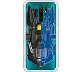 Carcasa para Xiaomi Redmi 9 - Batman Silueta Negra