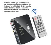 NFC Bluetooth 5.0 Audio Adapter 3.5mm AUX RCA Wireless Receiver Transmitter Optical/Coaxial Music Adapter For TV PC Car Speaker