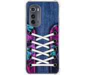 Funda Silicona Antigolpes para Motorola Moto Edge 30 5G diseño Zapatillas 06 Dibujos