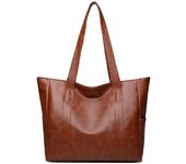 Bolsas de mano de trabajo de gran capacidad para Mujer, de Piel intética, bolsos grandes y bolsos para Mujer, Bolso de Hombre Grande impermeable