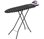 TABLA DE PLANCHAR JATA PREMIER HPLA8100 ALTURA AJUSTABLE 3 POSICIONES FUNDA 100% ALGODON SUPERFICI