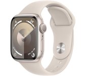 Apple Watch Series 9 GPS 41mm starlight aluminio con correa deportiva starlight Talla S/M
