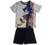Pijama manga corta niño Sonic azul 4 años 104cm Raíz MERCHAN-STORE Pijama Sonic