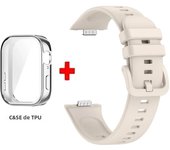 TPU Case+Silicone Strap for Huawei Watch Fit 3 Strap Replacement Band for Huawei Watch Fit3Watch Band With Case Screen Protector