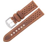 Genuine Leather Watchband 20 22 24mm For Samsung Galaxy Watch 3 4 Strap Cowhide Vintage Breathable Bracelet