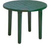 Mesa Garden Life Resina Redonda 90 Cm Verde 4024V