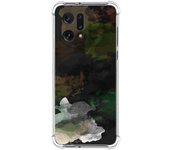 Funda Silicona Antigolpes para Oppo Find X5 5G diseño Acuarela 12 Dibujos