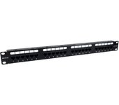Patch Panel Phasak PU 2421/ 24 Puertos/ Cat.6A/ Altura 1U