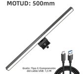 Computer Screen Light Desk Lamp Light Screen Hanging Light 44/50cm Table Lamp RGB LCD Monitor Light For Study Laptop USB Light