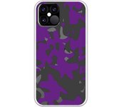 Funda compatible con iPhone 12 - 12 Pro - Militar Rosa